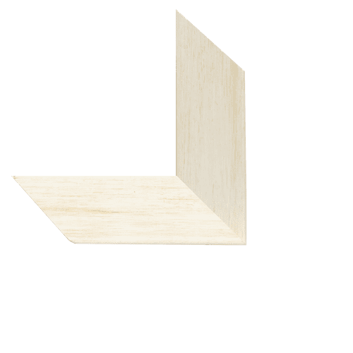 Moldura angulosa decapada 5 cm