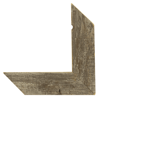 Moldura rústica gris 5 cm  ancho